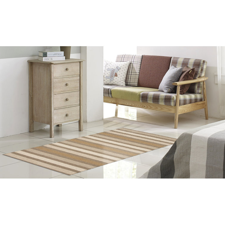 August Grove Ridgewood Braided Beige Indoor/Outdoor Rug Wayfair.co.uk